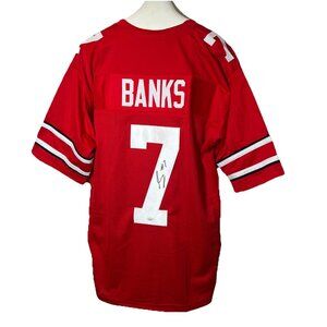 Sevyn Banks Autographed Signed The Ohio State Buckees OSU Jersey JSA COA LSU
